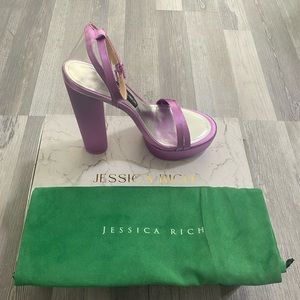Brand New Jessica Rich Platform Lilac Sandal